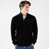 Cable Knit Quarter-Zip Sweater