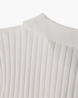 Ribbed Knit Resort Polo
